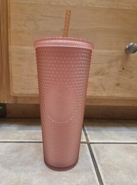 Starbucks Pink Soft Touch Studded Tumbler